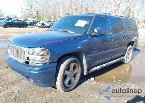 2005 GMC Yukon Xl 1500 Denali из США, поврежденный, VIN 1GKFK66U15J226202